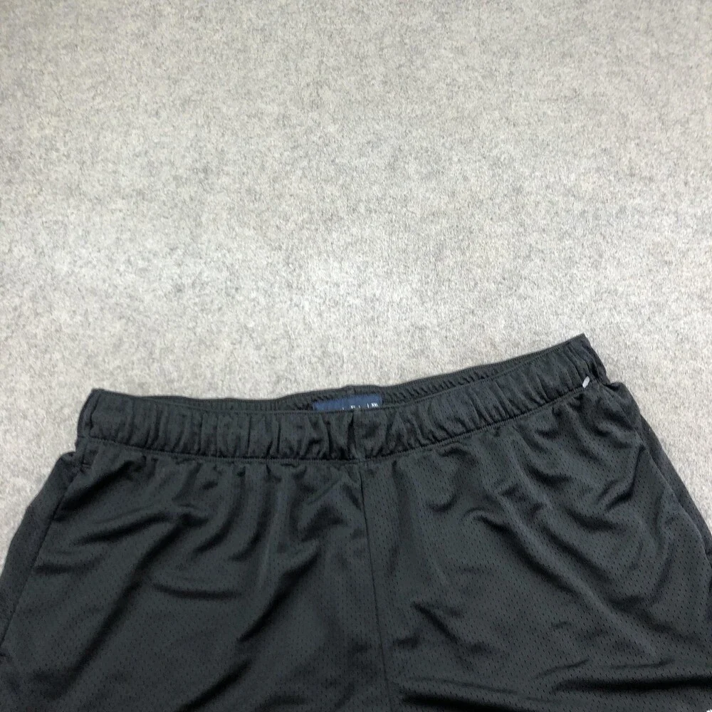 Abercrombie & Fitch Shorts Mens 2XL Black Mesh 6 Inch Boxing Club Gym Pockets